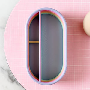 Craft Organizer - Rods - Rainbow - Blue To Lavender