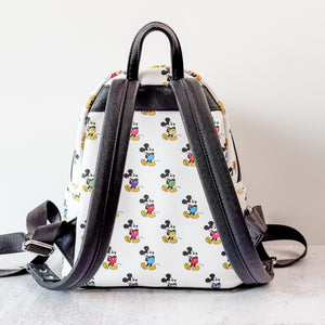 RESELL ITEM - Multi Colored Mouse Loungefly Backpack
