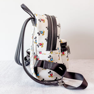 RESELL ITEM - Multi Colored Mouse Loungefly Backpack