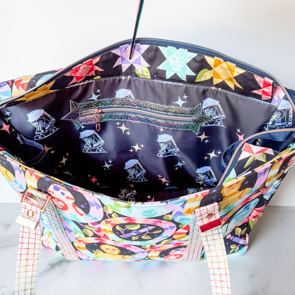 As Seen On OklaRoots - Colorful Bot Wish Tote