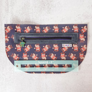 Square Zipper Accent Template - Frosted Seafoam - 3 Sizes Available