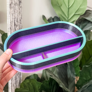 Craft Organizer - Rods - Retro Black Purple Teal