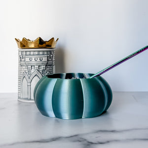 Large Pumpkin Craft Bowl - Forest Green - Designed by Newt!