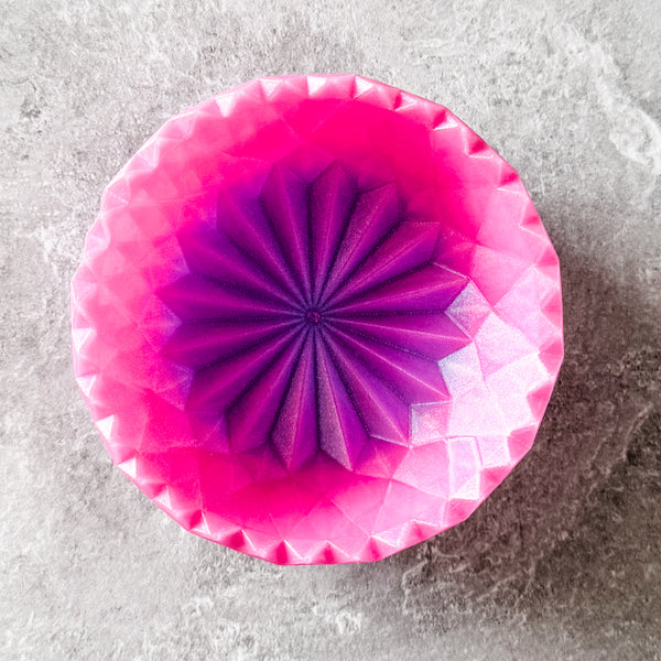 Spiked Craft Bowl - Pink / Purple - Designed by Newt!