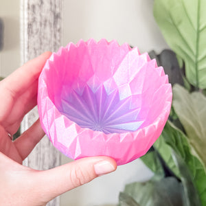Spiked Craft Bowl - Pink / Purple - Designed by Newt!