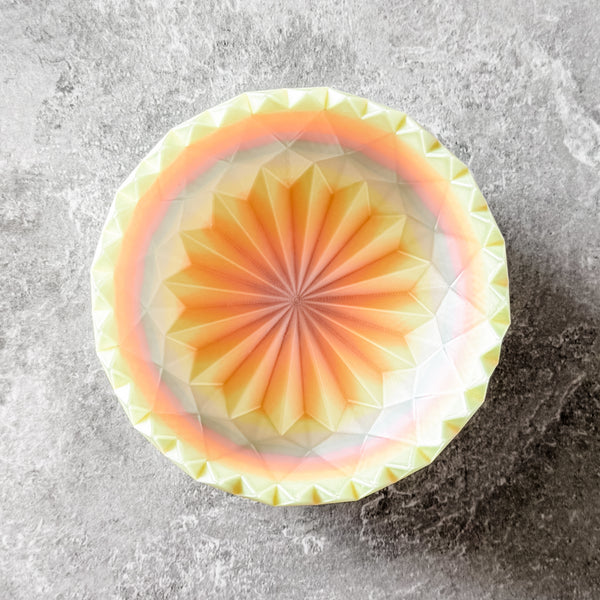 Spiked Craft Bowl - Dewey Pastel Rainbow - Designed by Newt!