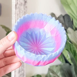 Spiked Craft Bowl - Pink / Purple - Designed by Newt!