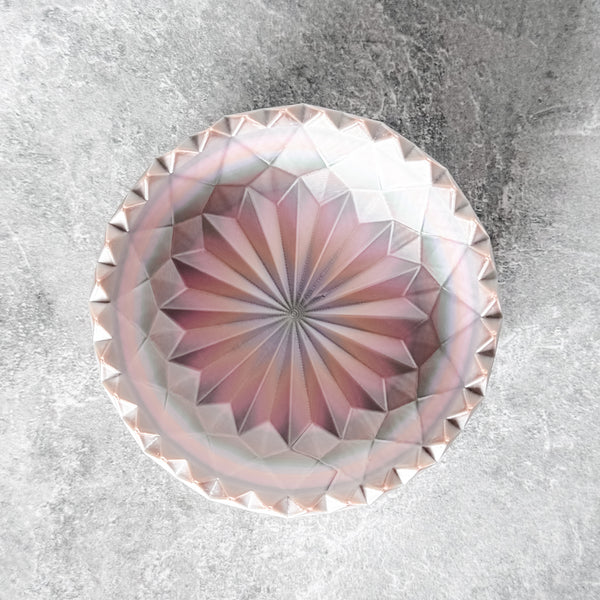 Spiked Craft Bowl - Lavender Rainbow - Designed by Newt!