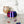 Load image into Gallery viewer, Medium Pumpkin Craft Bowl - Purple Chrome With Gold Base - Designed by Newt!
