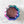 Load image into Gallery viewer, Medium Pumpkin Craft Bowl - Purple Chrome With Gold Base - Designed by Newt!
