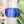 Load image into Gallery viewer, Medium Pumpkin Craft Bowl - Purple Chrome With Gold Base - Designed by Newt!
