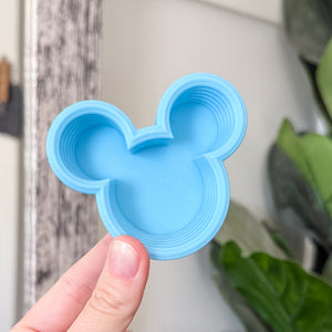 Itty Bitty Mouse Craft Bowl - Ocean Blue (glow in the dark)