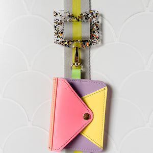 Removable Book Strapzeez™ - Black and Gold Dots