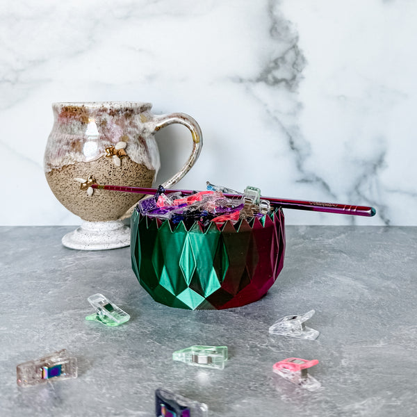Spiked Craft Bowl - Purple Chrome - Designed by Newt!