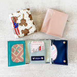 The Templeton Wallet Transparent Acrylic Templates - Set Of 7 - Pink