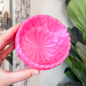Spiked Craft Bowl - Hot Pink - Designed by Newt!