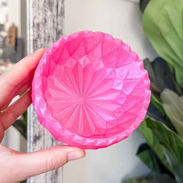 Spiked Craft Bowl - Hot Pink - Designed by Newt!