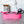 Craft Organizer - Chain - Hot Pink