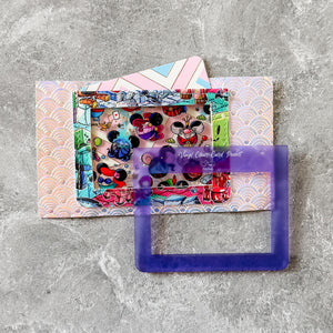 LIMITED COLOR ID Pocket - Frosted Violet - Acrylic Template