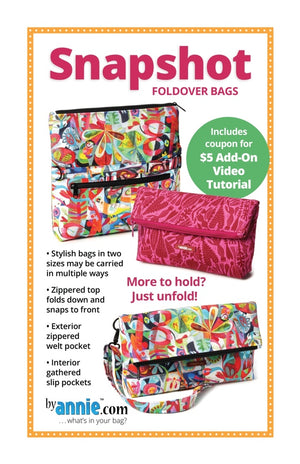 Snapshot By Annie Patterns - Hardcopy Paper Pattern