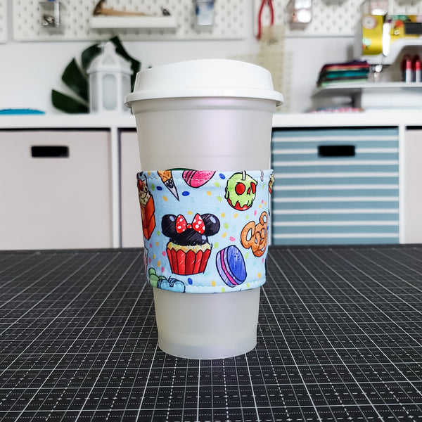 Continuous Coffee Sleeve Pattern and SVG - PROCEEDS GO TO CHARITY