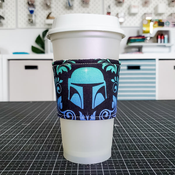 Continuous Coffee Sleeve Pattern and SVG - PROCEEDS GO TO CHARITY