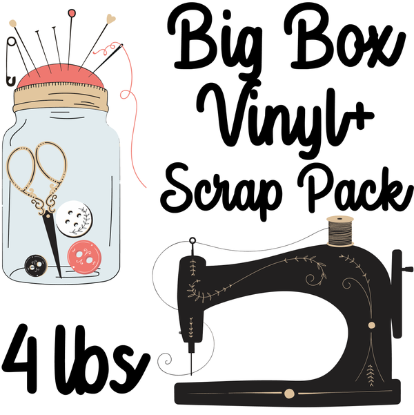 Big Box Vinyl+ Scrap Pack - 4 LBs - One Per Order