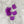 Load image into Gallery viewer, Cat Face - Purple - Hanging Charm - Sold Individually
