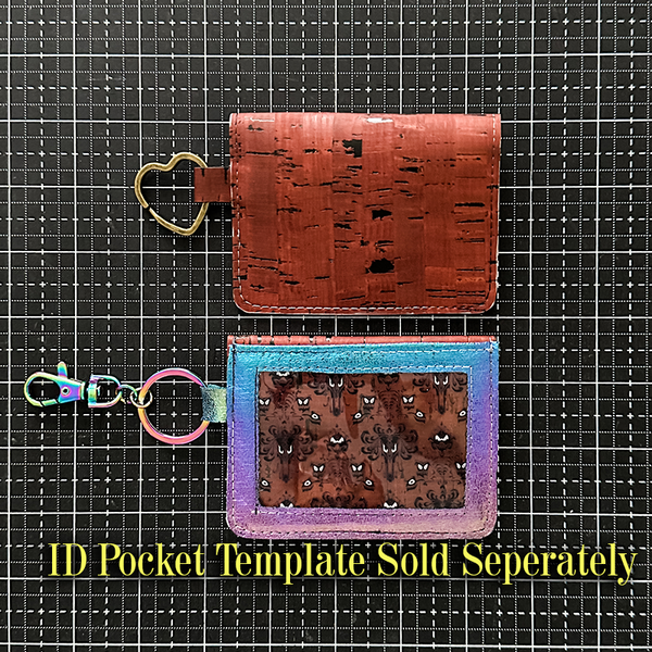 Anna Mini Envelope Set of 6 - Purple -  Acrylic Template