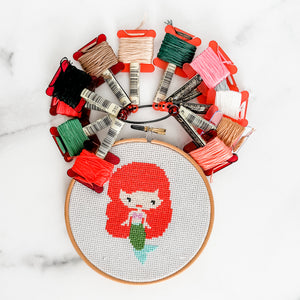 Clear - Hanging Embroidery Floss Holder - Sold Individually