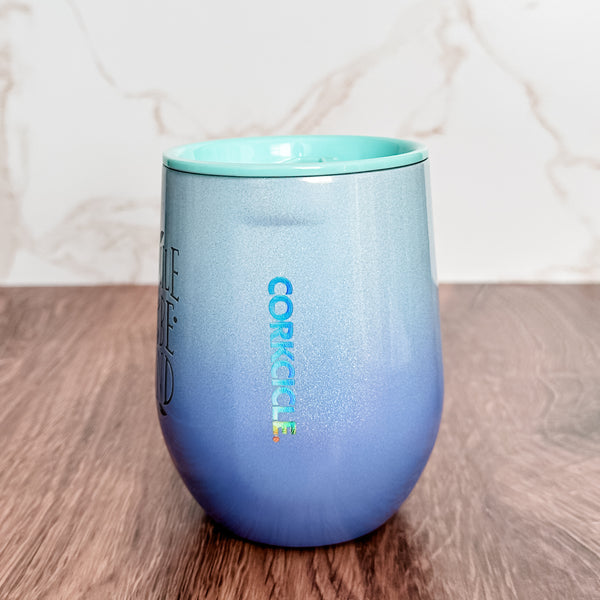 Ombre Ocean - Bee Kind - Corkcicle 12oz Stemless Tumbler