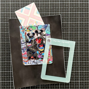 Frosted Seafoam ID Pocket - Acrylic Template