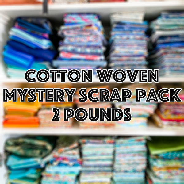 Cotton Woven MYSTERY Scrap Pack - 2 LBs